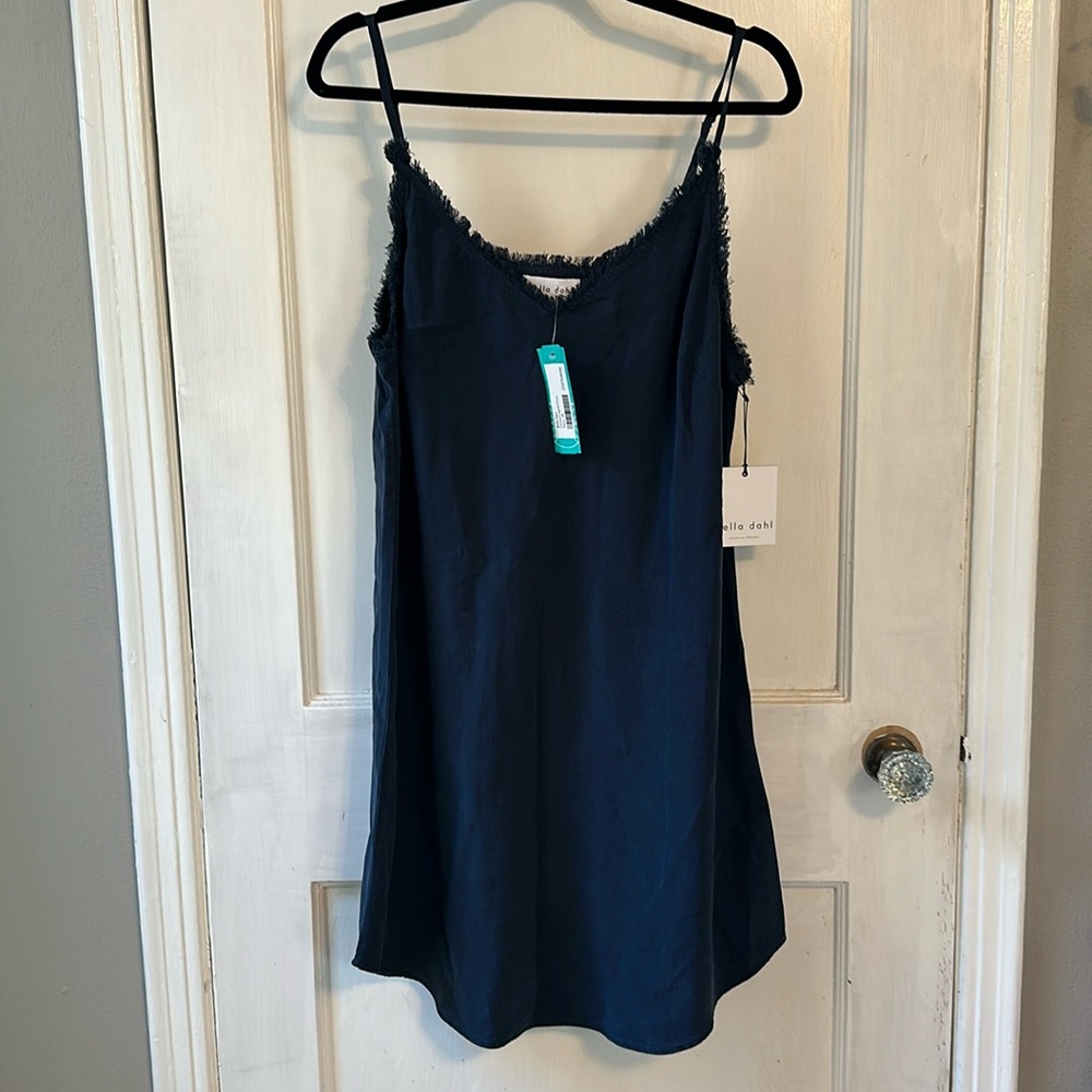 Bella Dahl XL Navy tencel dress NWT stitch fix